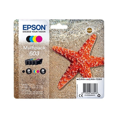 Epson Cartucho Multipack 603 Pack 4 Colores